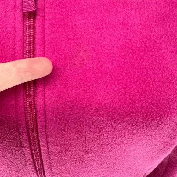 Columbia Fleece Jacket Womens L Purple Pizzazz Full Zip Warm Polyester Soft Cozy - Picture 6 of 12